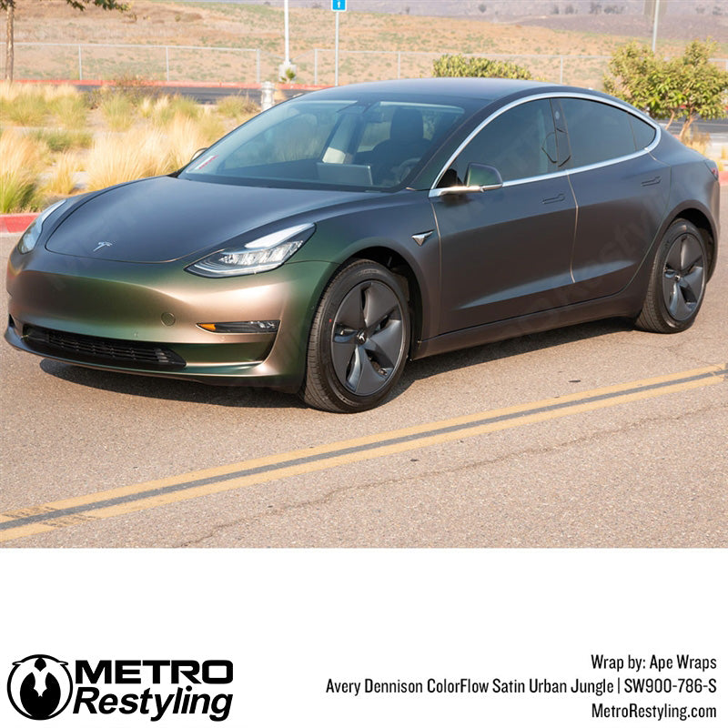 Satin Urban Jungle Tesla