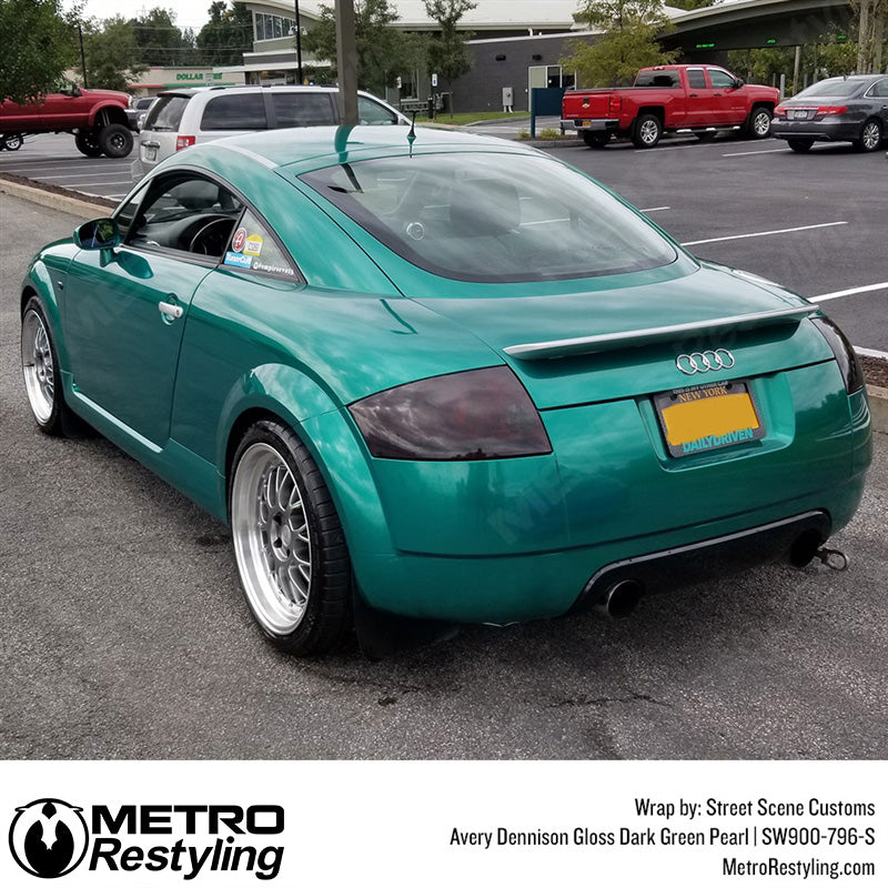 Gloss Dark Green Pearl Audi