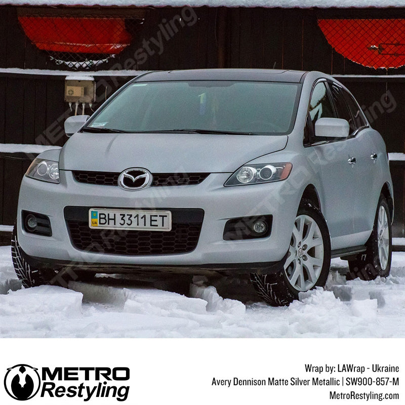 Avery Dennison SW900 Matte Silver Metallic  Mazda