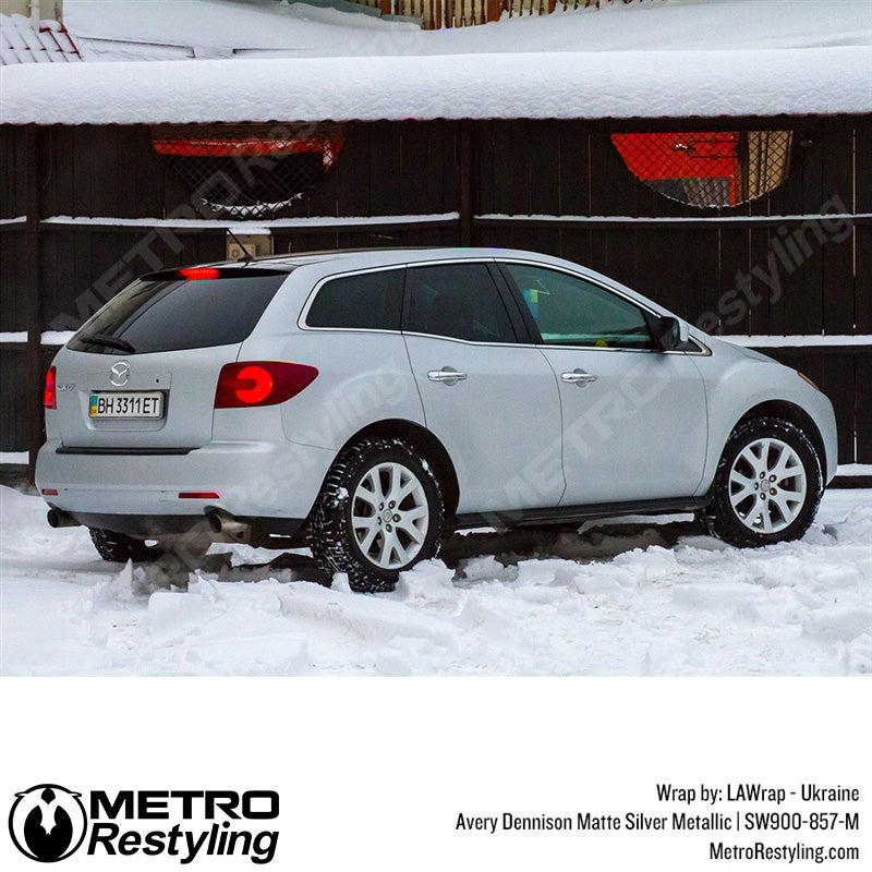 Avery Dennison SW900 Matte Silver Metallic  Mazda