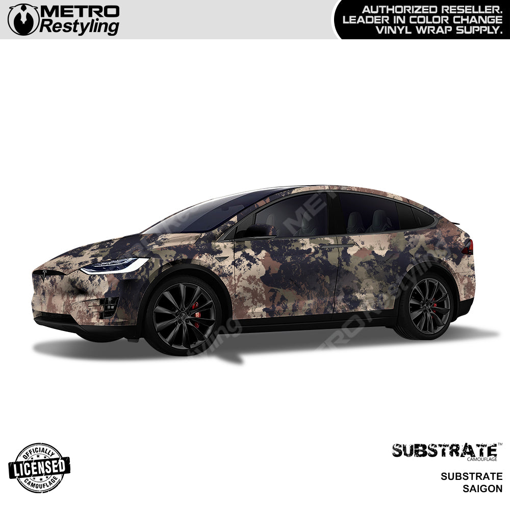Substrate Saigon Camouflage Car Wrap