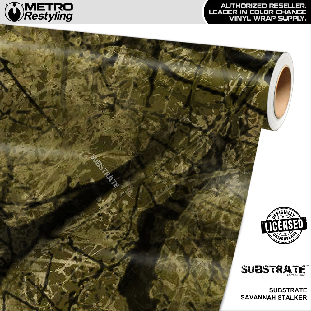 Substrate Savannah Stalker Camouflage Vinyl Wrap