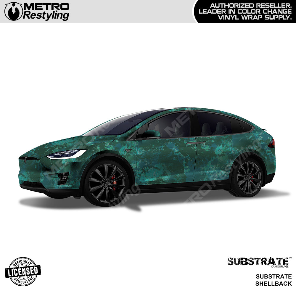 Substrate Shellback Camo Car Wrap