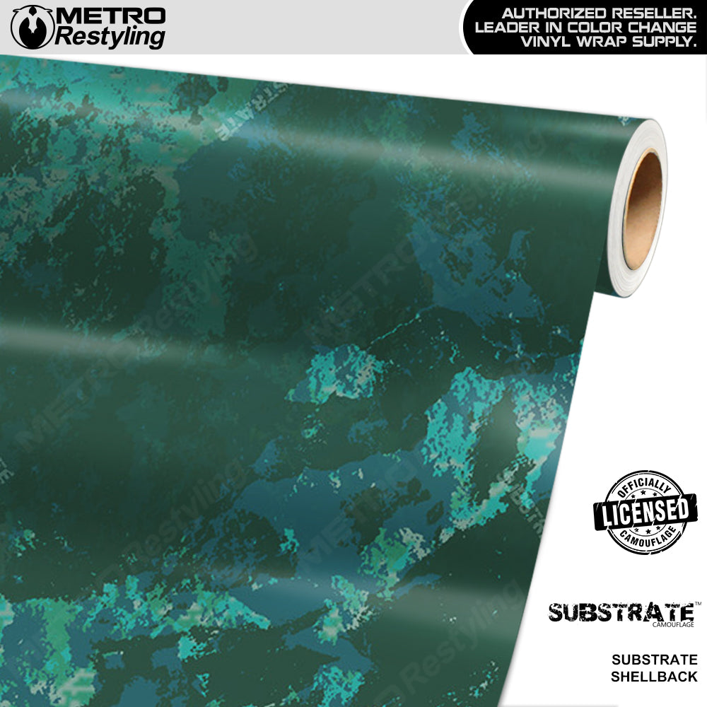Substrate Shellback Camouflage Vinyl Wrap