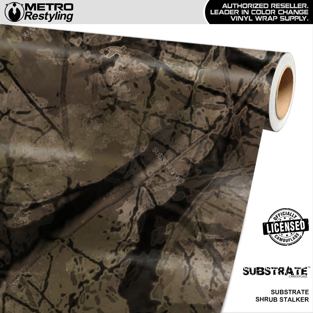 Substrate Shrub Stalker Camouflage Vinyl Wrap