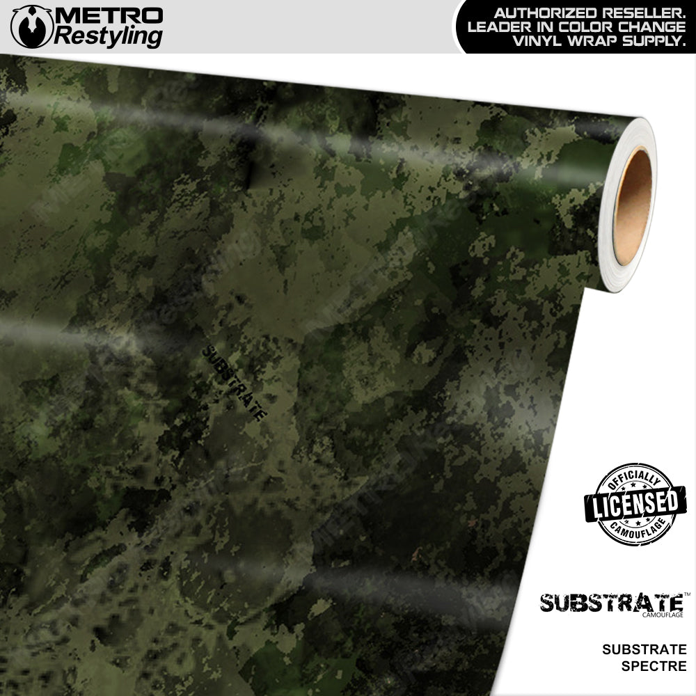 Substrate Spectre Camouflage Vinyl Wrap Film