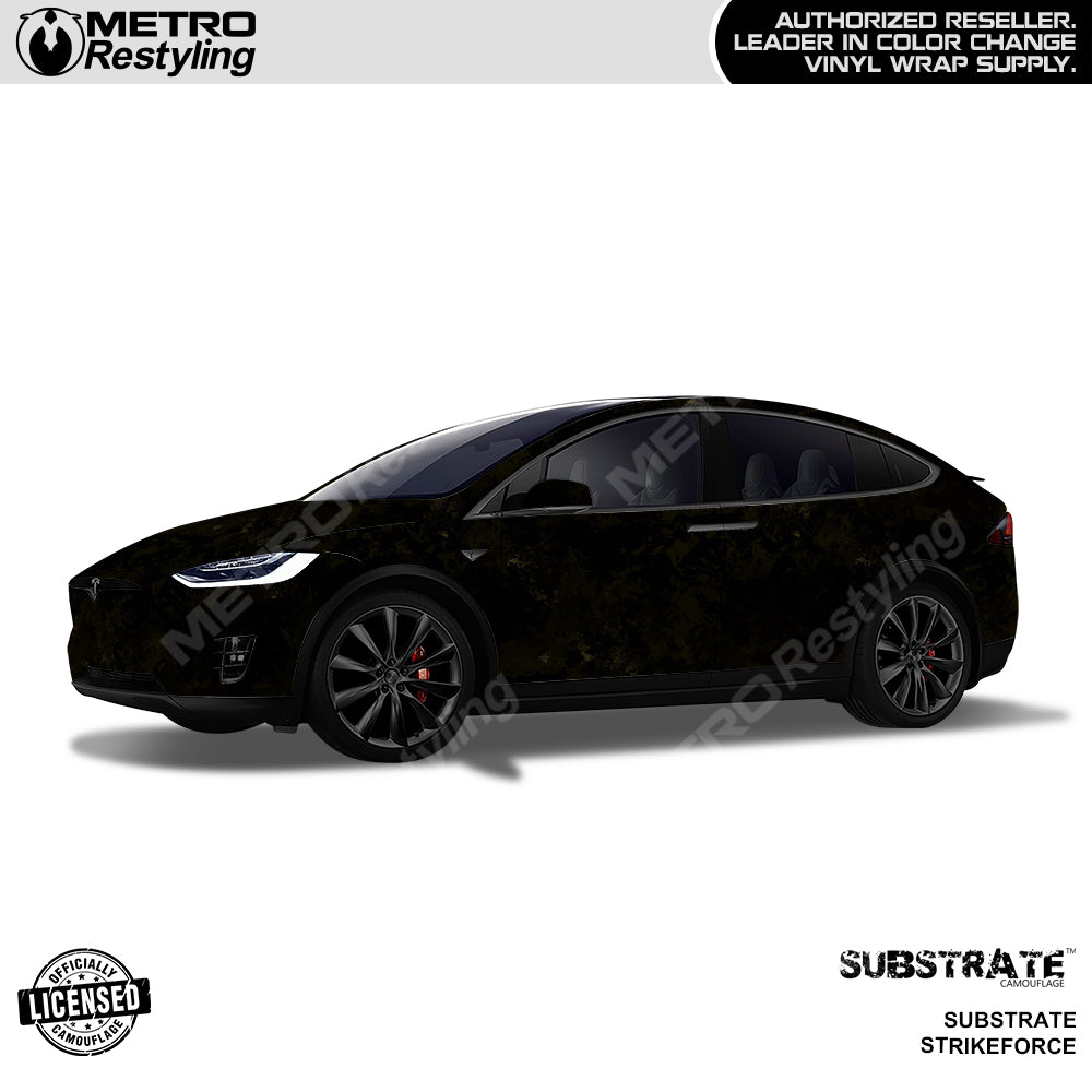 Substrate Strikeforce Camo Car Wrap
