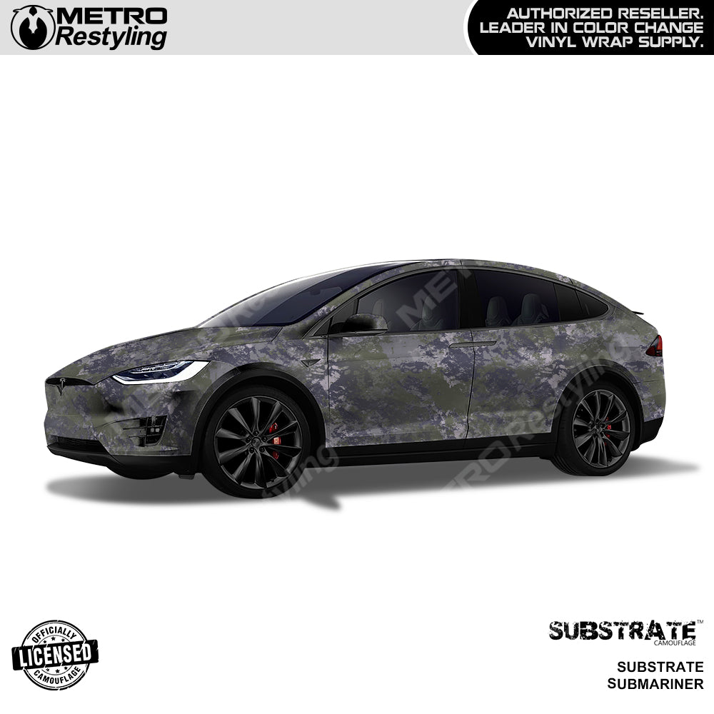 Substrate Submariner Camo Car Wrap