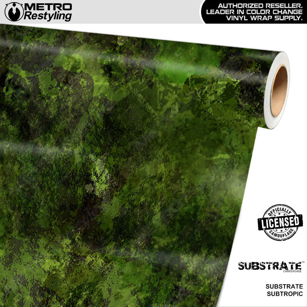 Substrate Subtropic Camouflage Vinyl Wrap Film