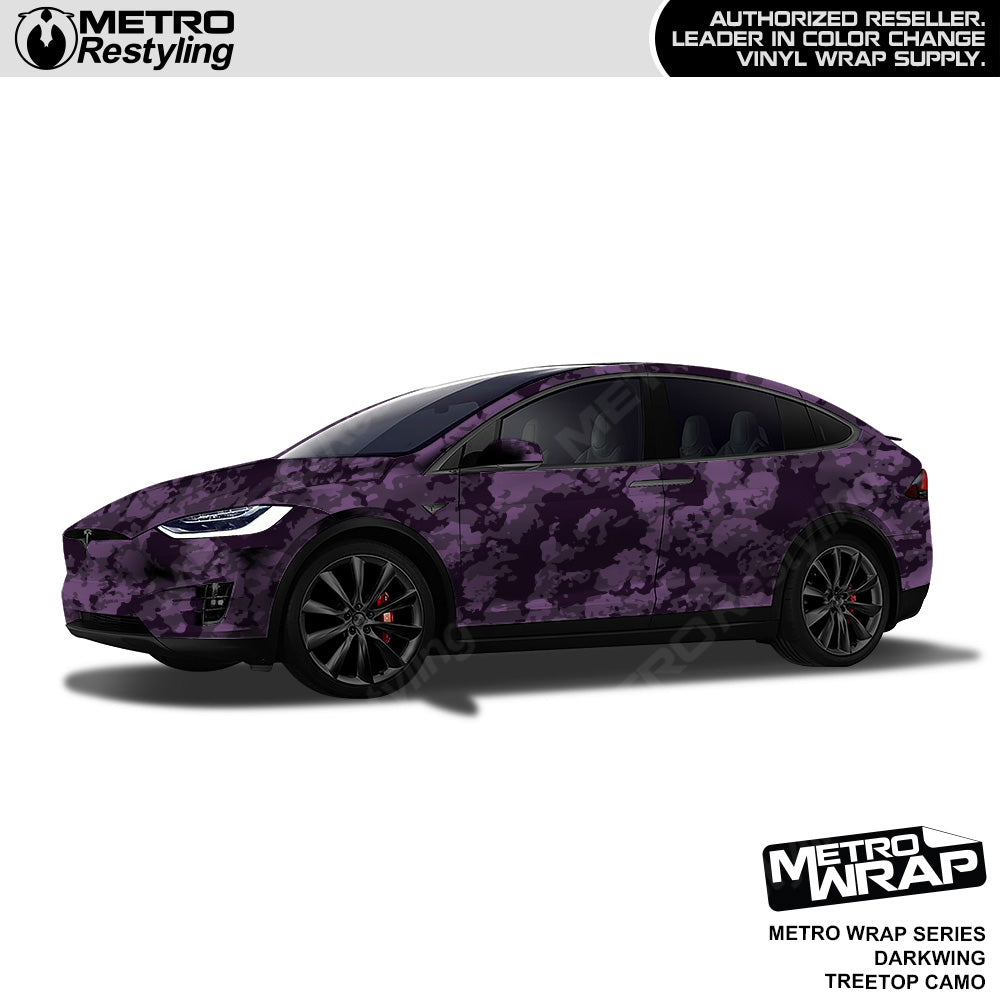 Metro Wrap Treetop Darkwing Camouflage Vinyl Film