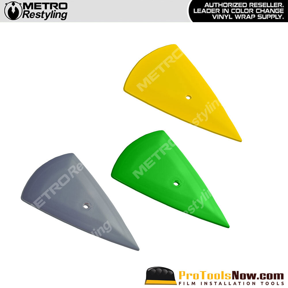 The Contour Yellow Installation Squeegee (Flex-Firm)