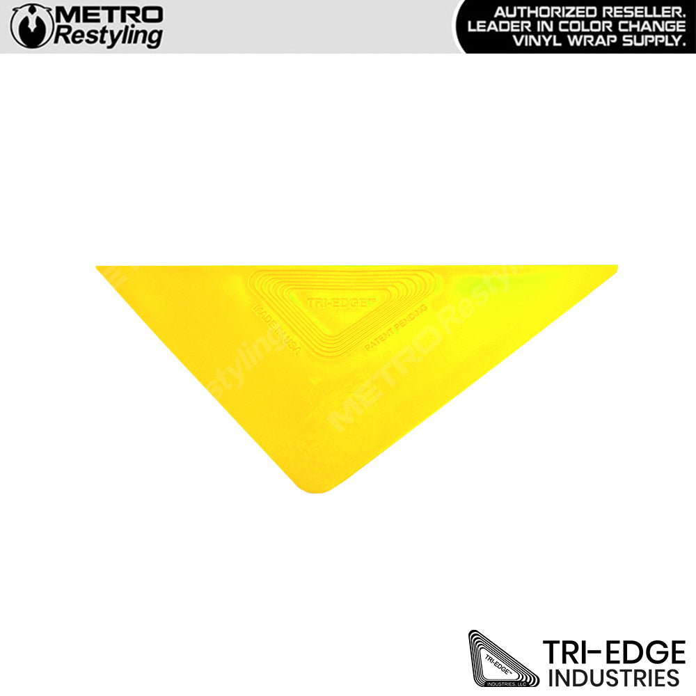 Tri-Edge Yellow Squeegee