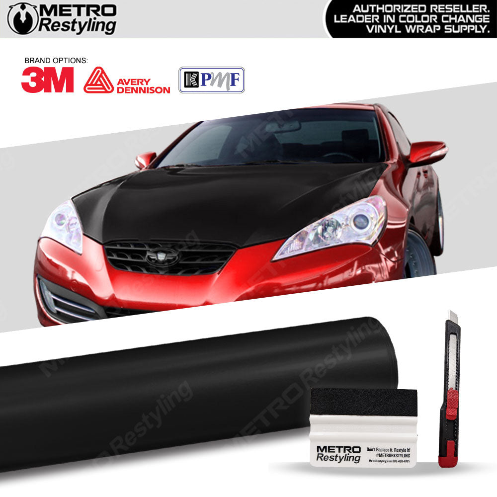 Universal Vinyl Hood Wrap Kit Matte