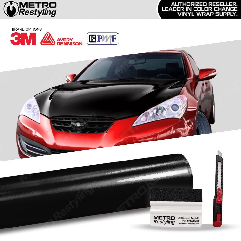 Universal Vinyl Hood Wrap Kit Gloss