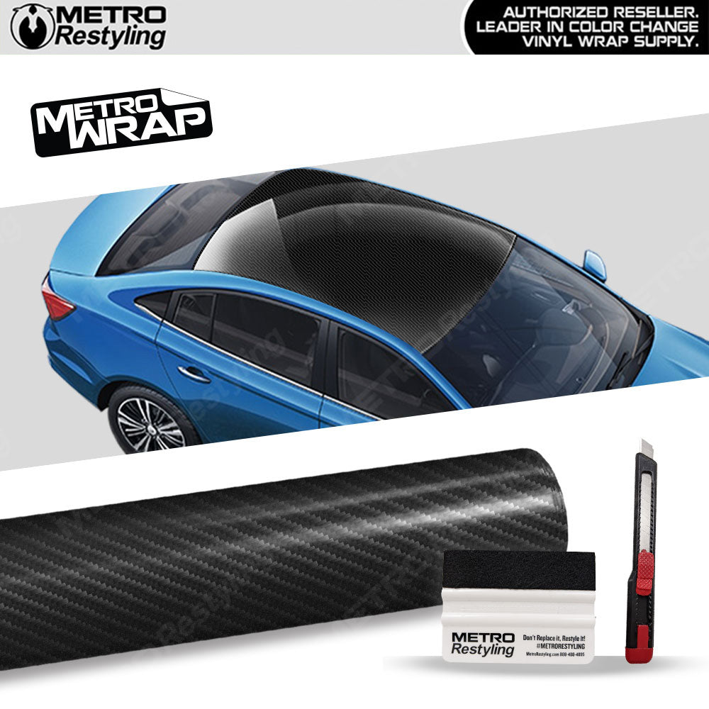 Universal Vinyl Roof Wrap Kit Real D2