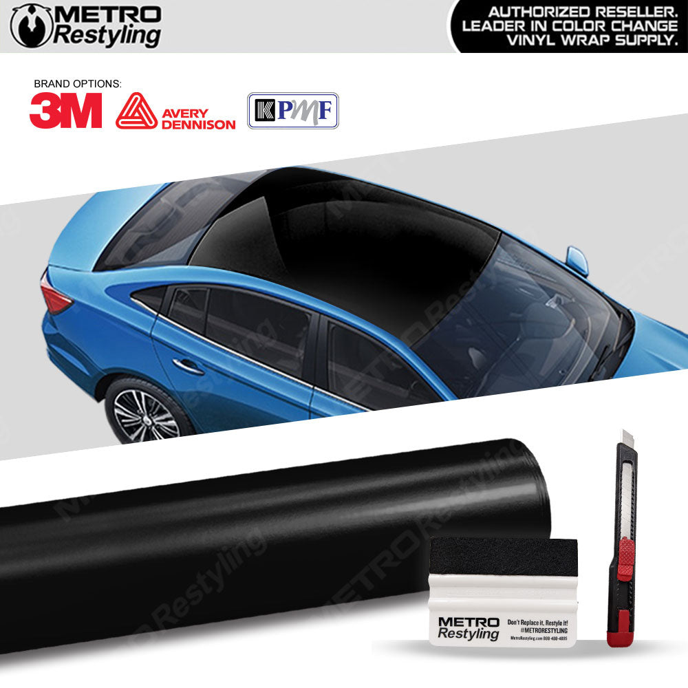 Universal Vinyl Roof Wrap Kit Satin