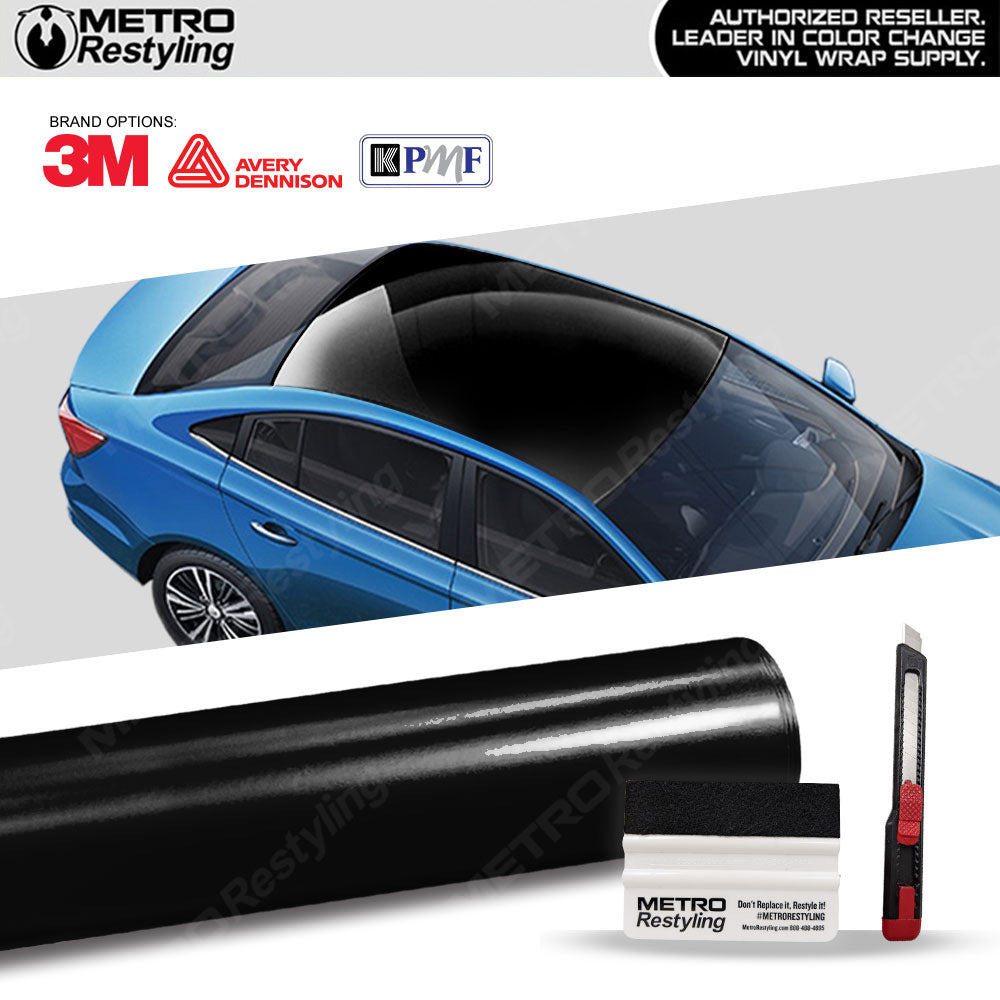 Universal Vinyl Roof Wrap Kit Gloss