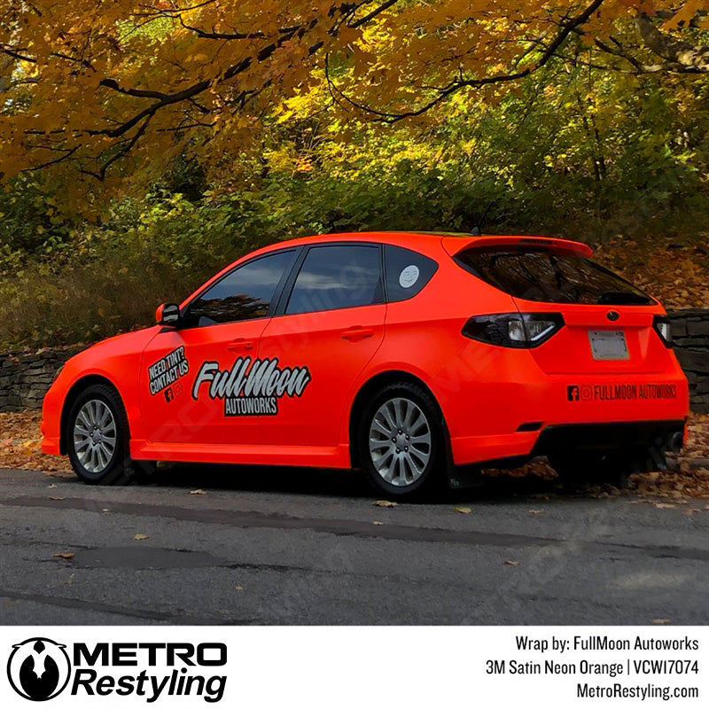 3M Neon Fluorescent Wrap Film