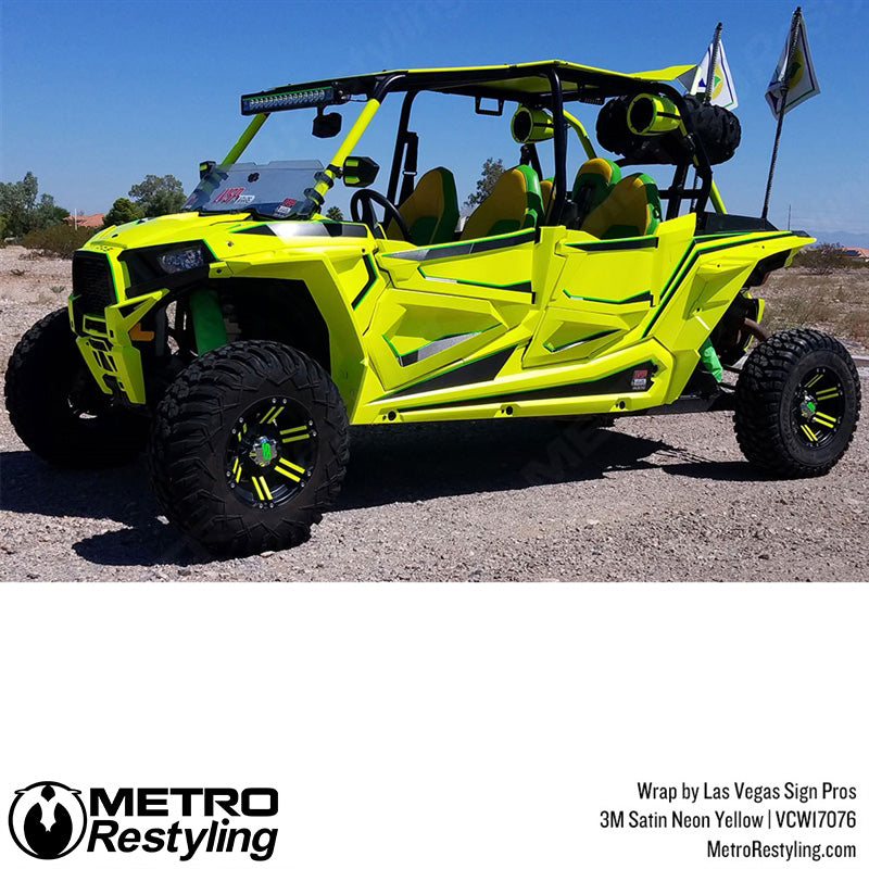 Neon Fluorescent ATV wrap Film