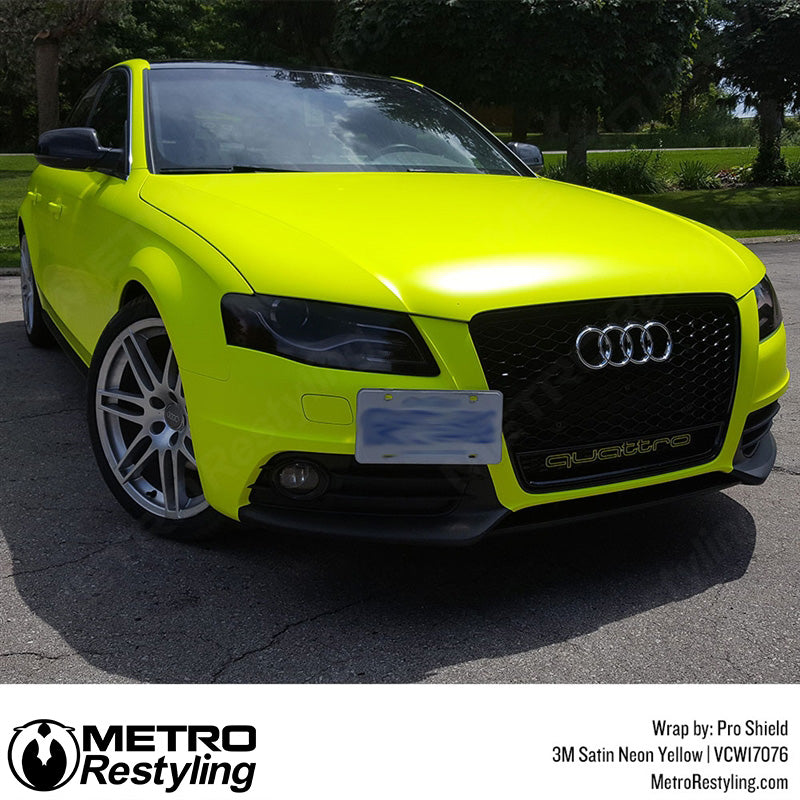 Neon Fluorescent Audi Film