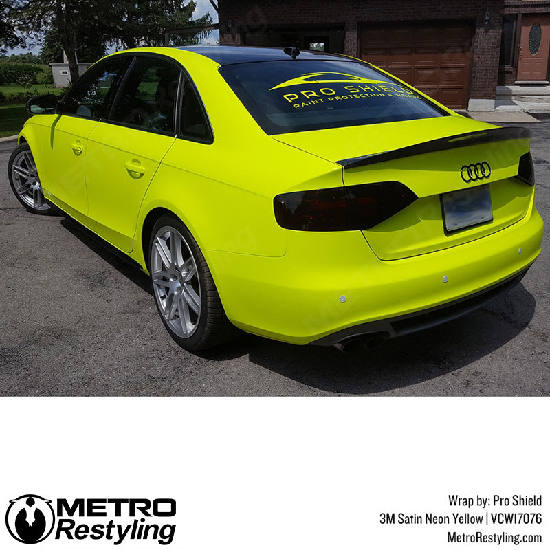 Neon Fluorescent Audi Film