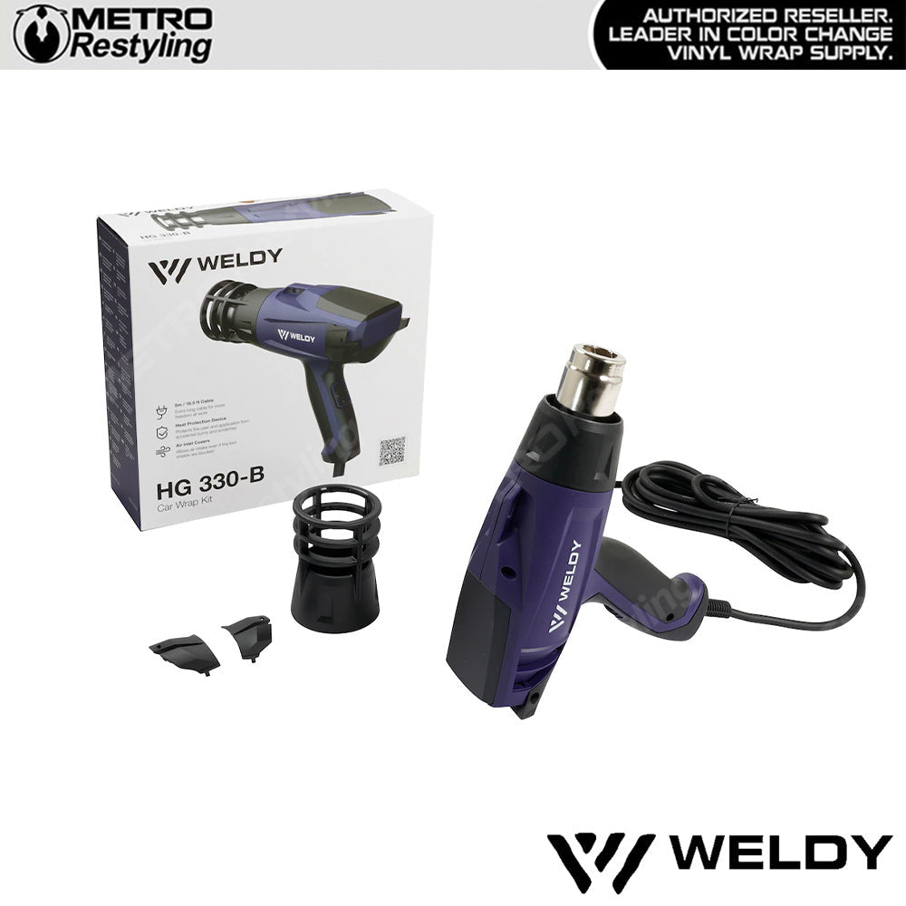 Weldy HG 330-B Heat Gun Car Wrapping Kit