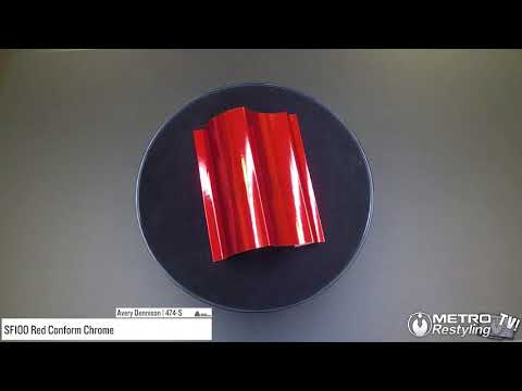 avery gloss red conform chrome