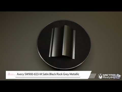 satin black rock grey metallic