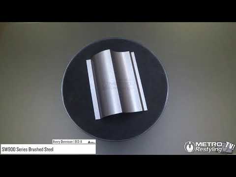 avery brushed steel metallic