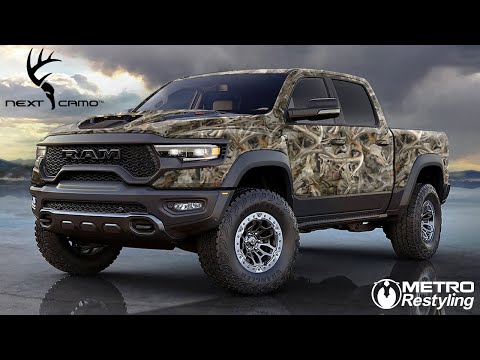 Next Wyld Camouflage Vinyl Wrap Film