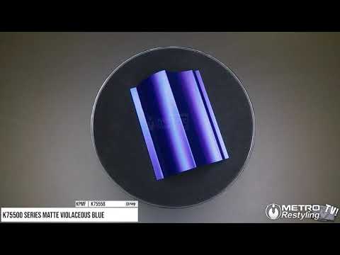 metro matte violaceous blue