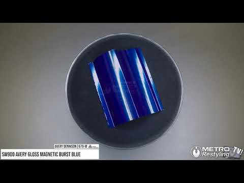 gloss magnetic burst blue