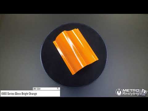 3m gloss bright orange