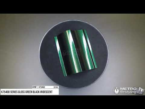 kpmf green black iridescent