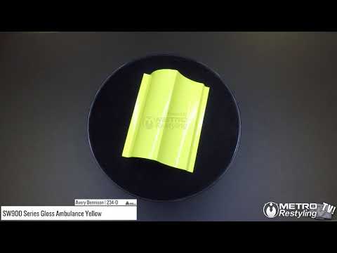 avery gloss ambulance yellow