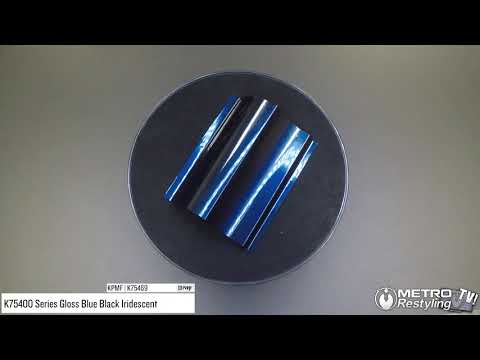 kpmf blue black iridescent