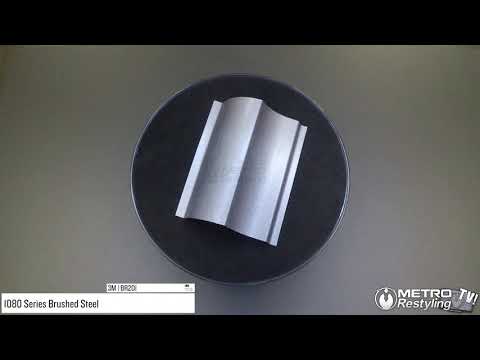 3m brushed steel