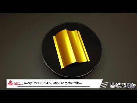 satin energetic yellow