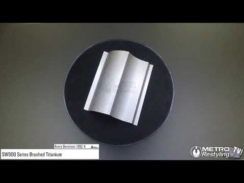 avery brushed titanium metallic