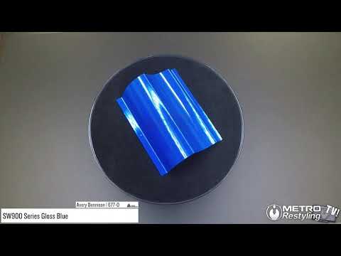 avery dennison gloss blue