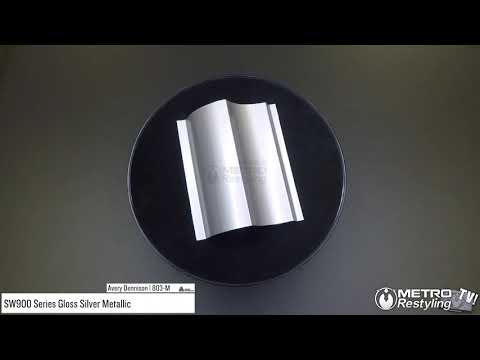 silver metallic wrap