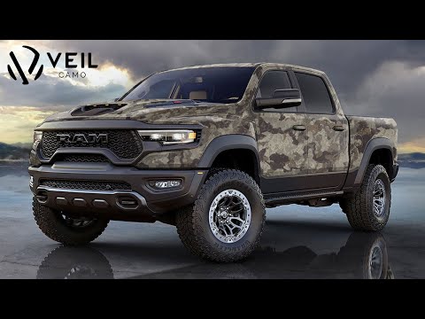 Veil Rumba Jungle Camouflage Vinyl Wrap Film