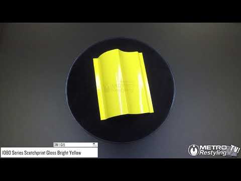 3m gloss bright yellow