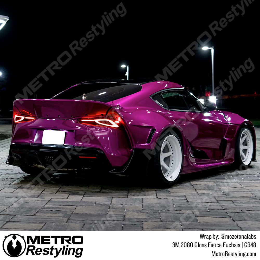 Gloss Fierce Fuchsia Vinyl Wrap