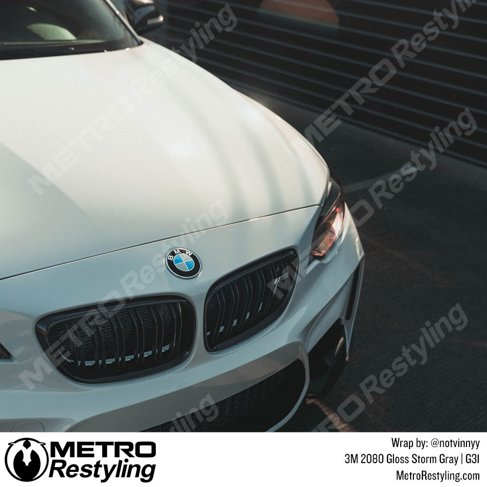 Gloss Storm Gray BMW Wrap