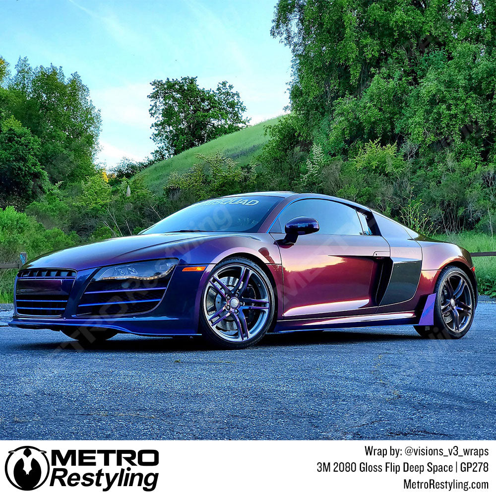 3M 2080 Gloss Flip Deep Space Vinyl Wrap