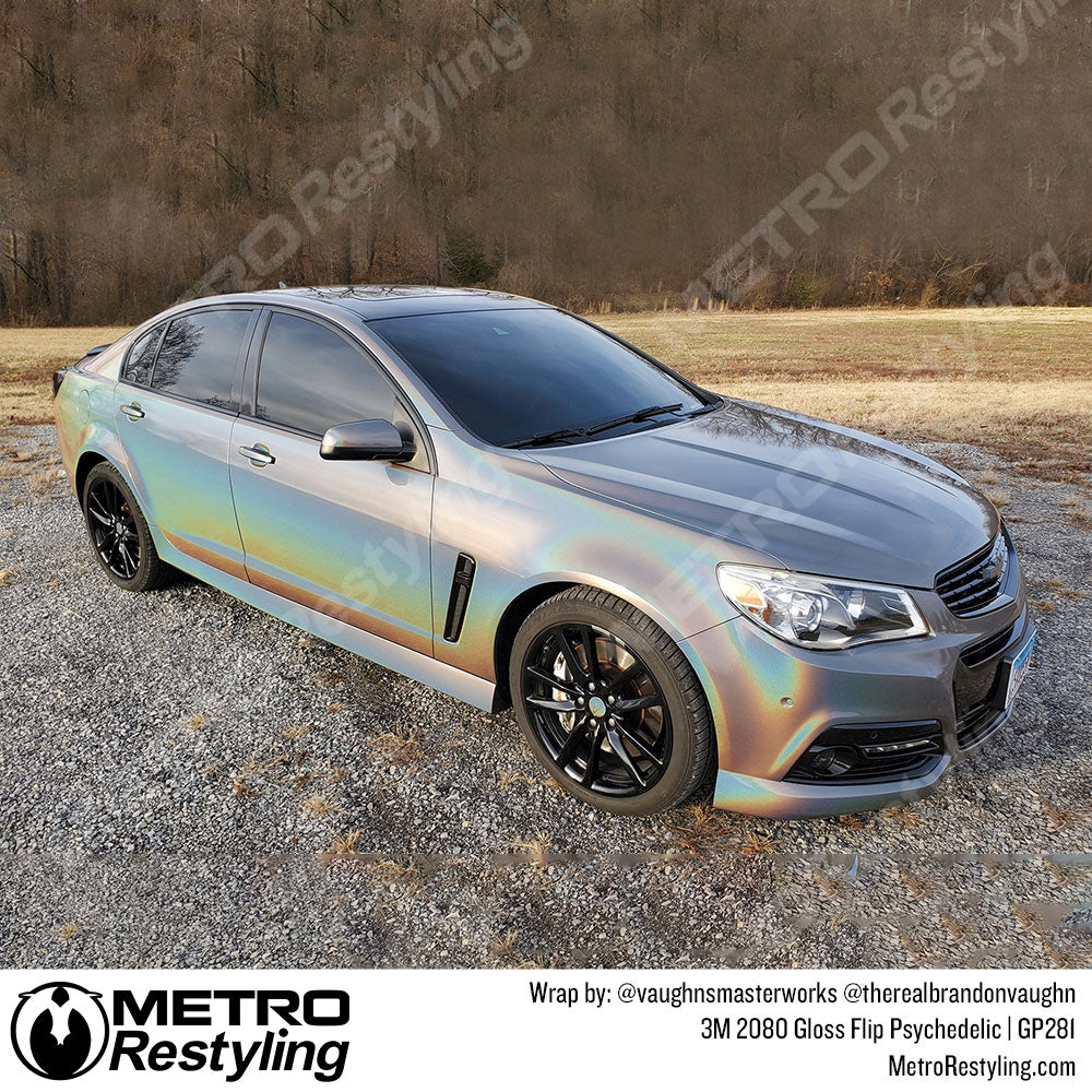 3M 2080 Gloss Flip Psychedelic Vinyl Wrap
