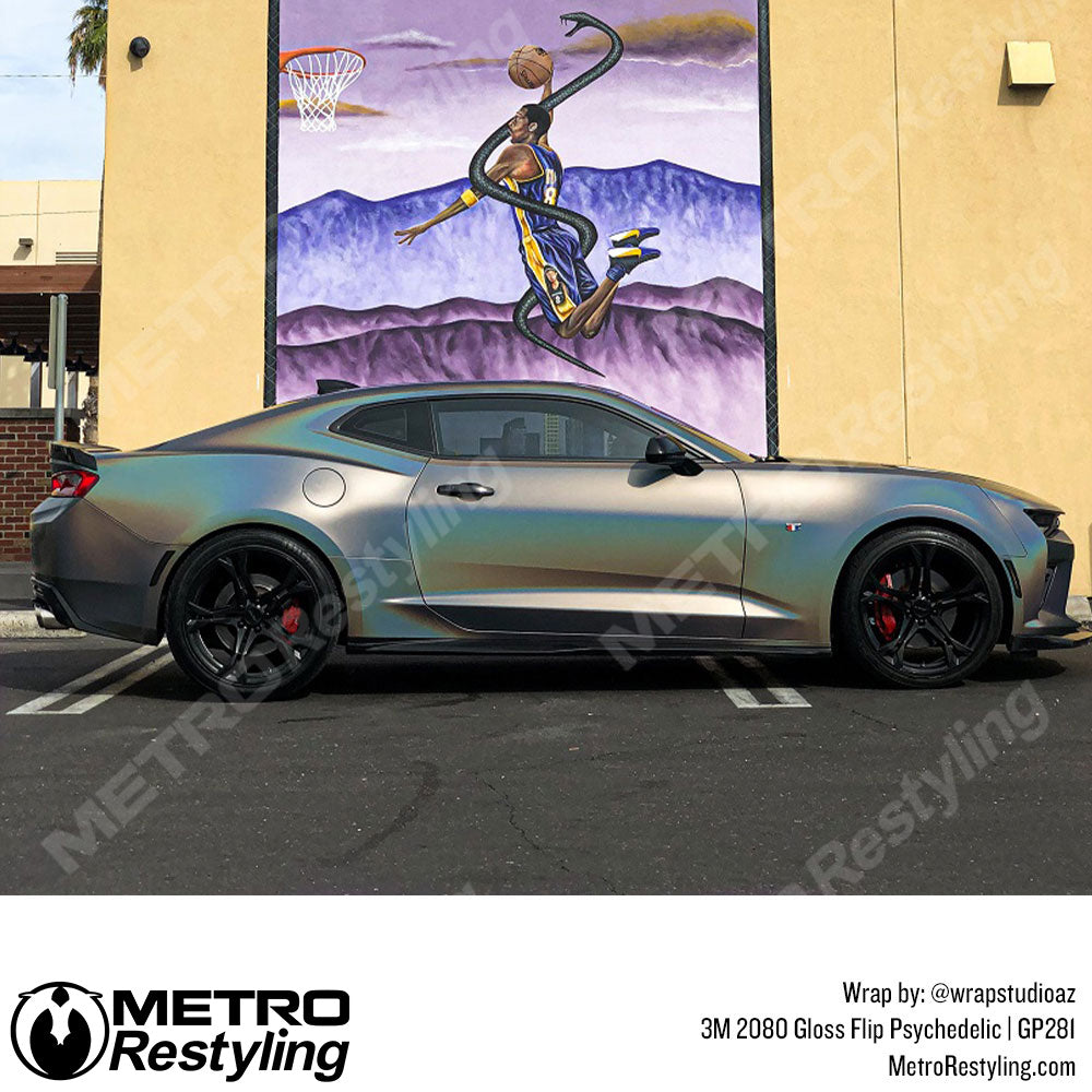 3M 2080 Gloss Flip Psychedelic Vinyl Wrap