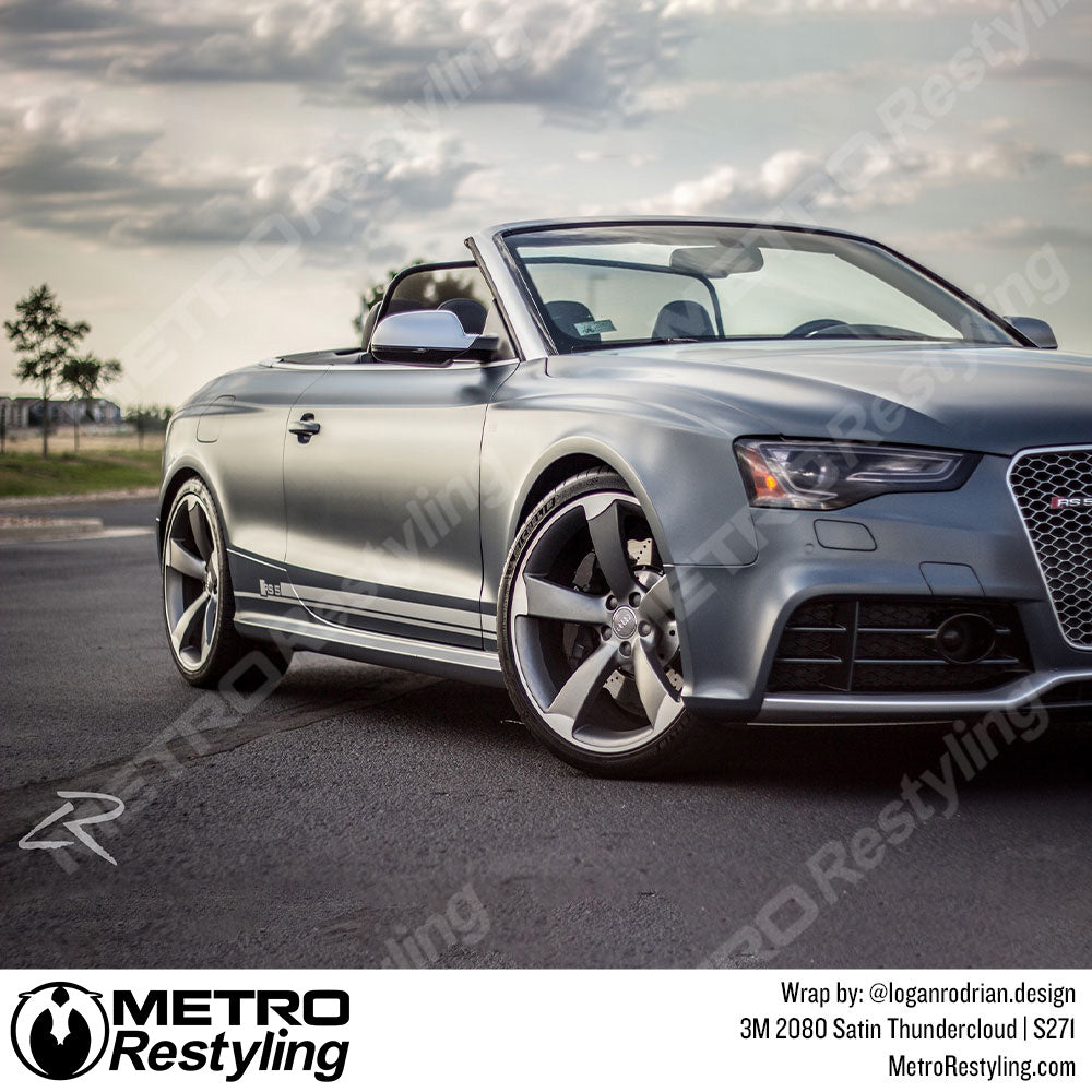 Satin Thundercloud Vinyl Wrap