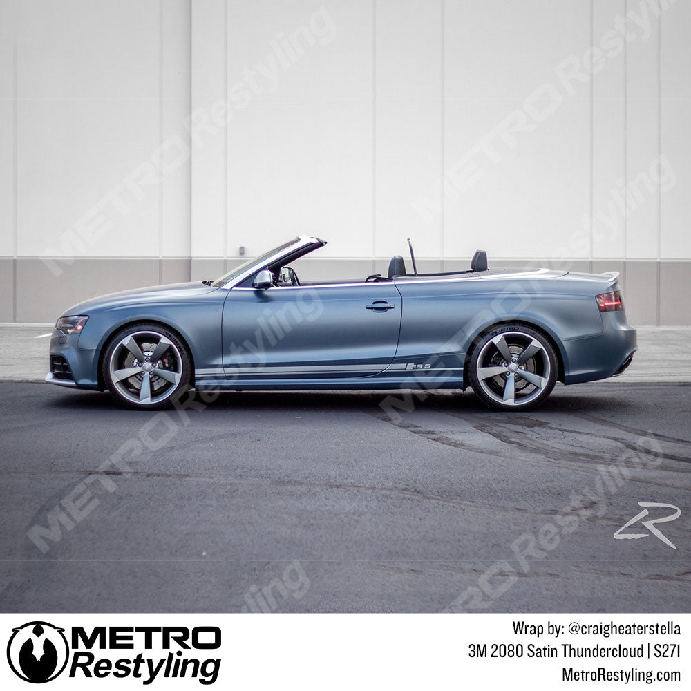 Satin Thundercloud Vinyl Wrap
